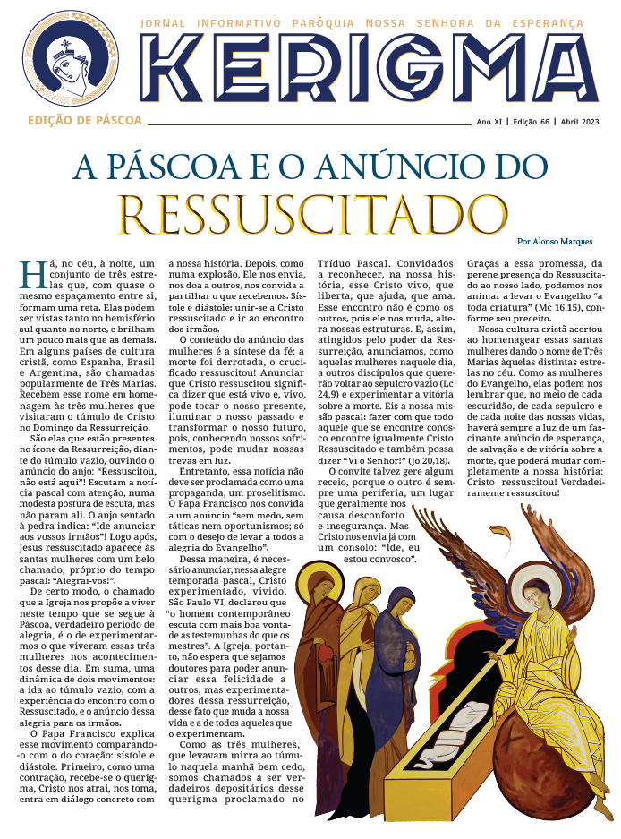 Kerigma 2 Kerigma abril 2023 – pnse – paróquia nossa senhora da esperança