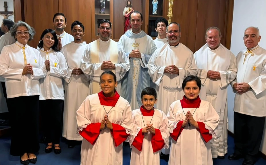 Página inicial - pnse 14 Pe. Kleber de lima celebra o nono dia da novena de nossa senhora da esperança